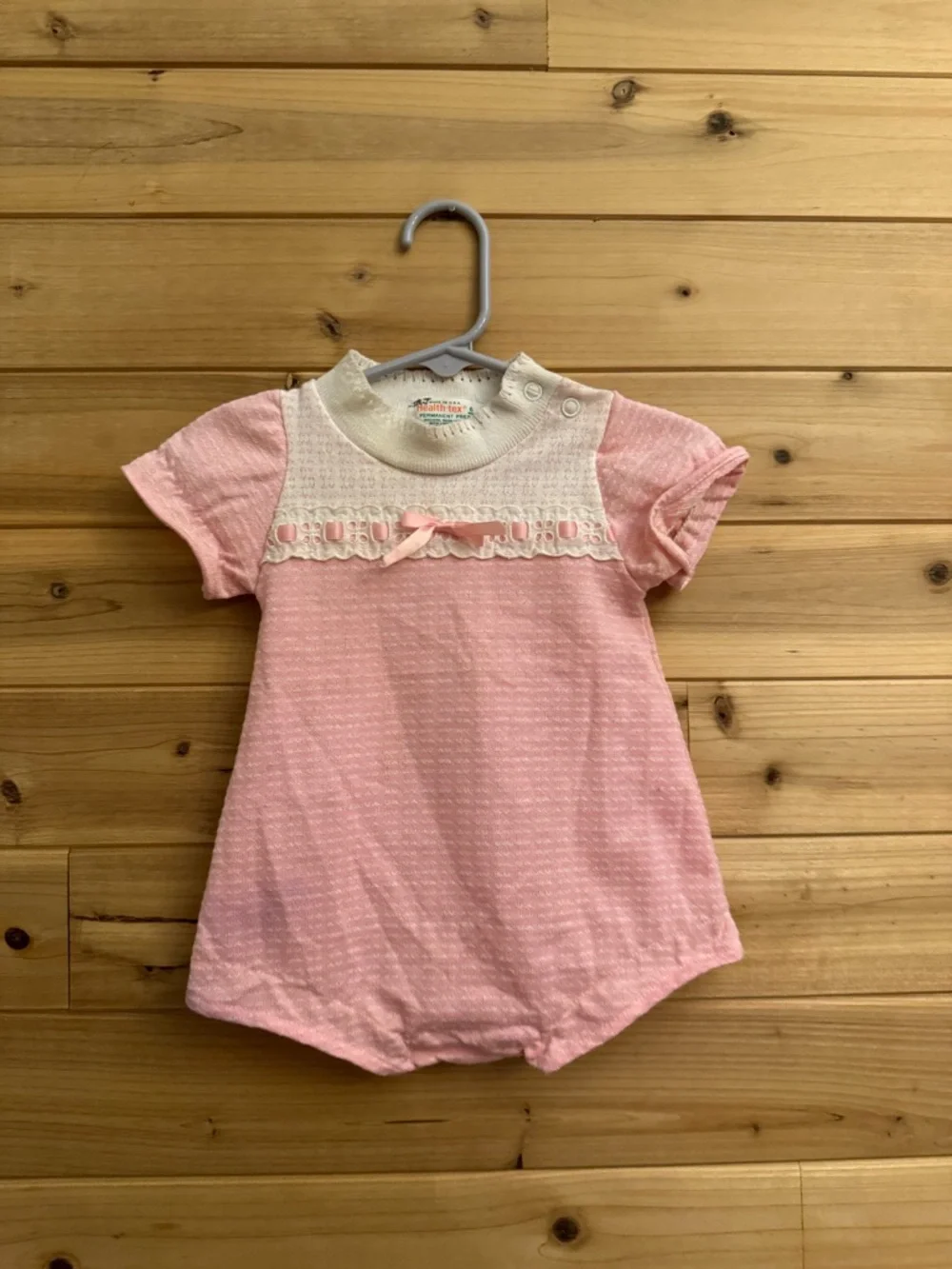 Vintage Bundle 6-9 Months Floral Lace Corduroy Ruffle Footie Onesies Romper